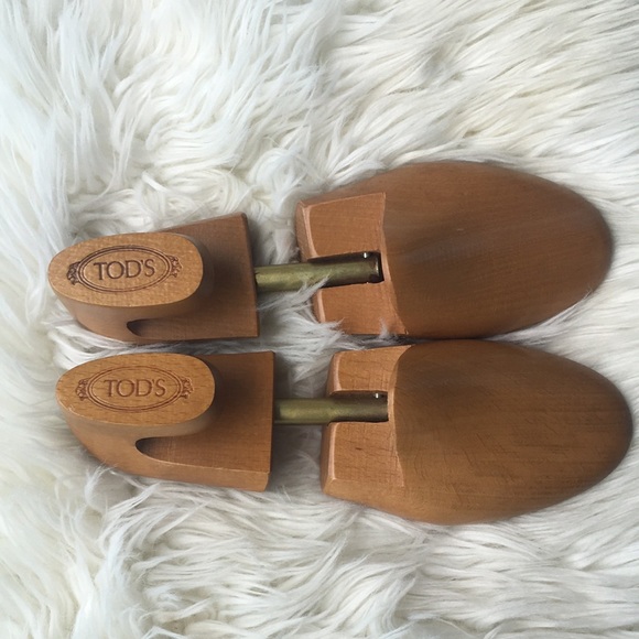 Tod's Shoes - Tod’s Wooden & Metal Shoe Trees - marked size 7